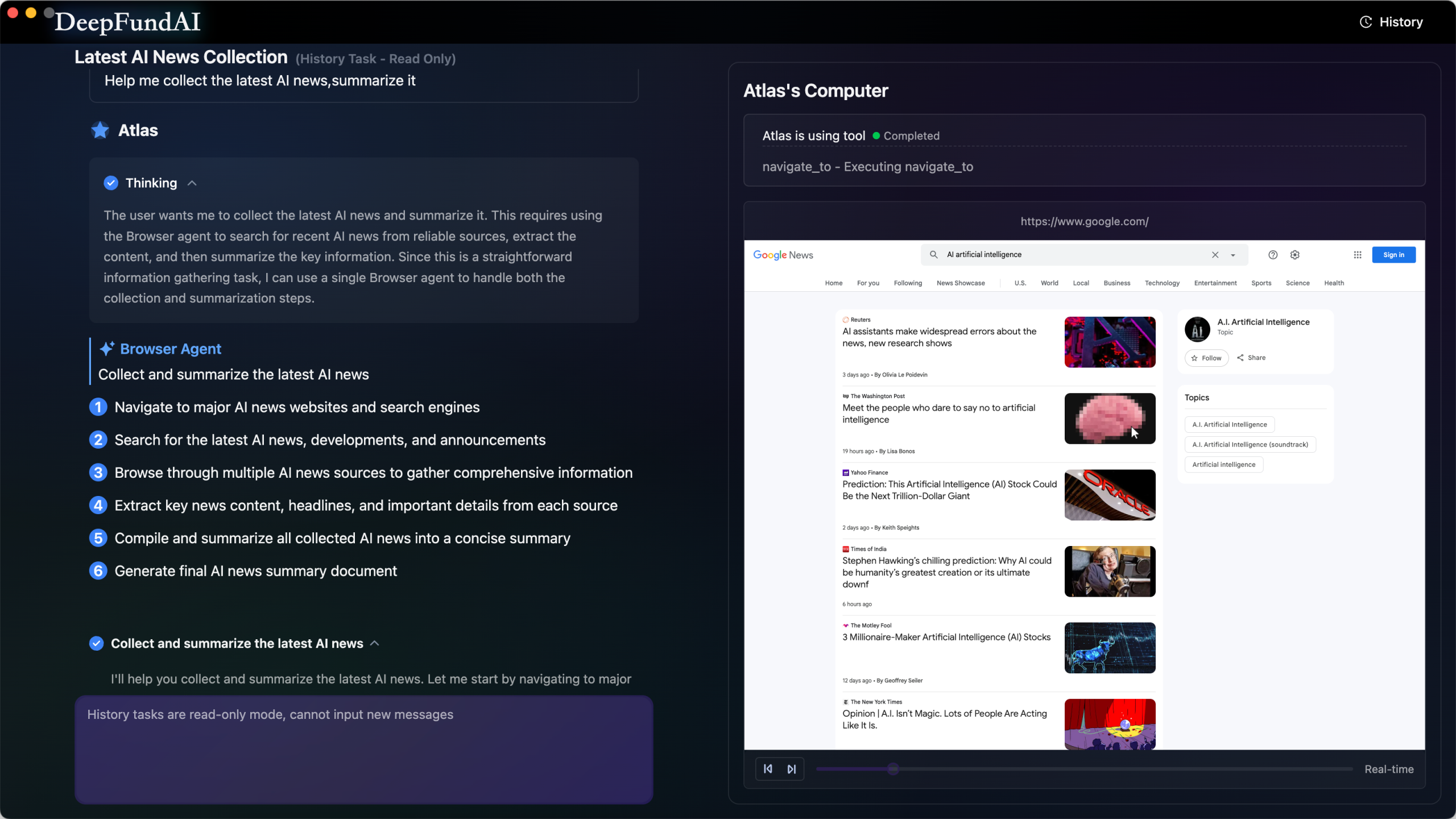 AI Browser：一个破产项目的重生之路
